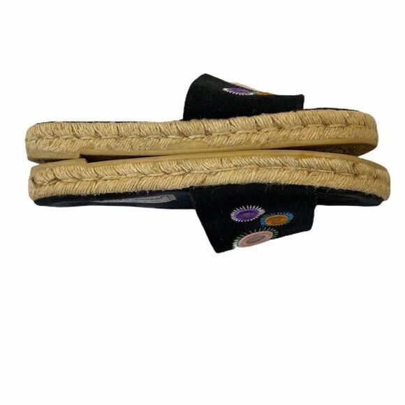 Andre Assous Embroidered Espadrille Slides - Picture 4 of 6